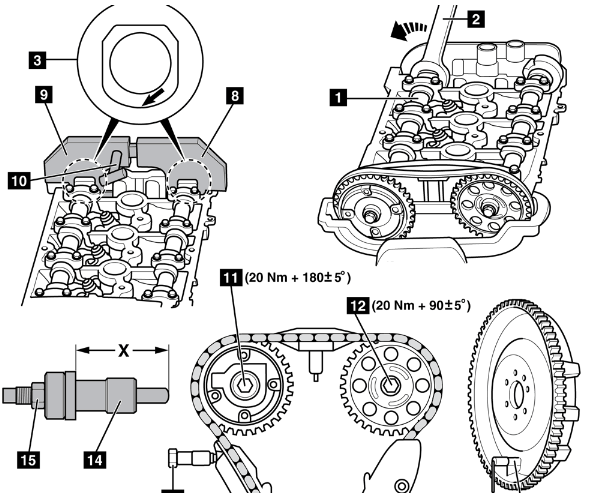 Замена Цепи Грм на Ситроен с4 Еп6
